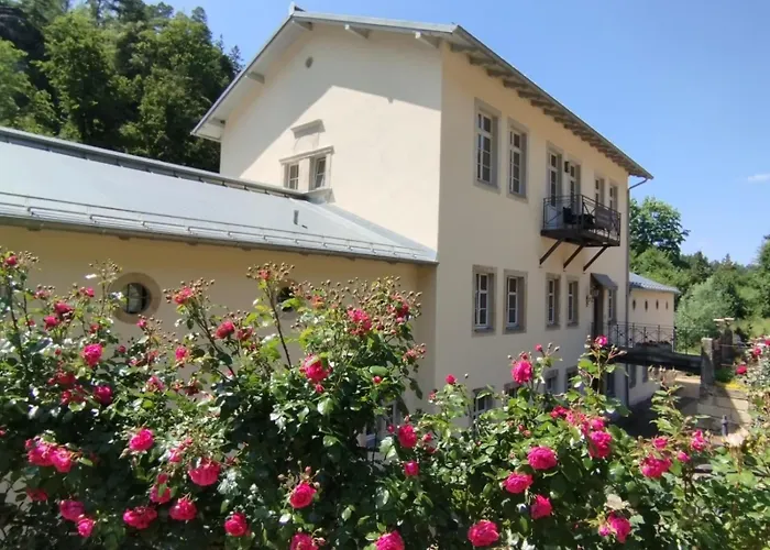 Forellenwasser Апартаменты Rosenthal-Bielatal